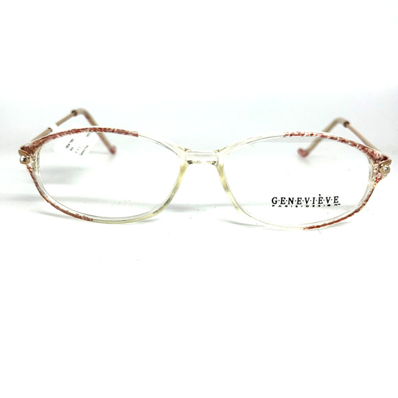 Genevieve Paris Design Modern Starla Rose 53-15 Eyeglass Frame H19104 - Picture 1 of 7